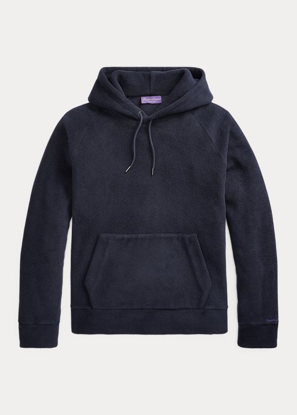 Sudaderas Con Capucha Ralph Lauren Hombre Azul Marino - Fleece - AIOZD3519